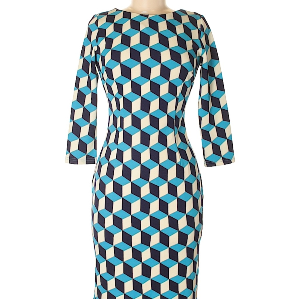 NWT Lucy Retro style pin up dress, size Small - Picture 1 of 8